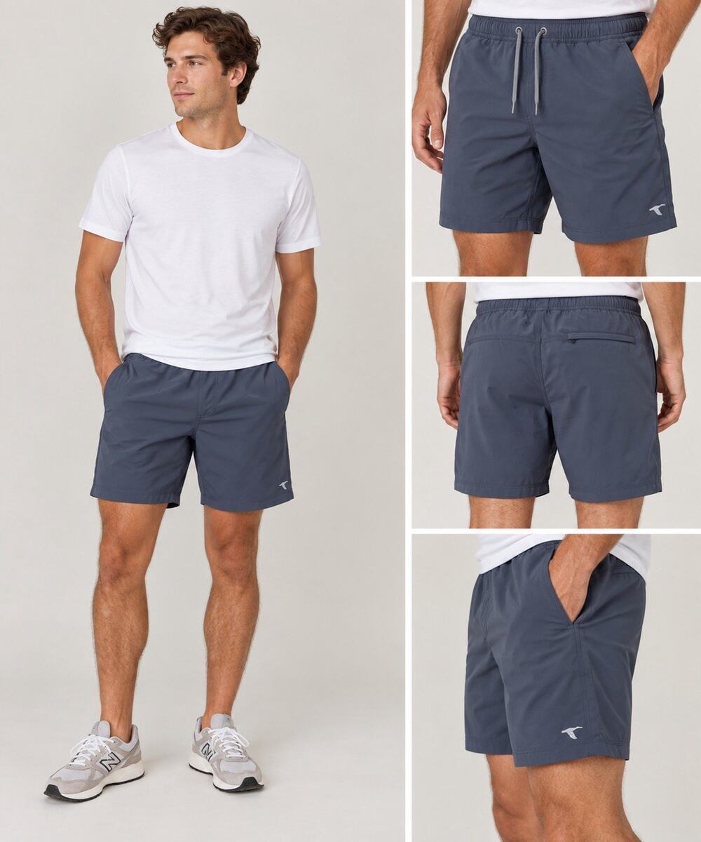 GenTeal Cape Town Performance Shorts Men’s Medium Navy Blue Lined Athletic Golf